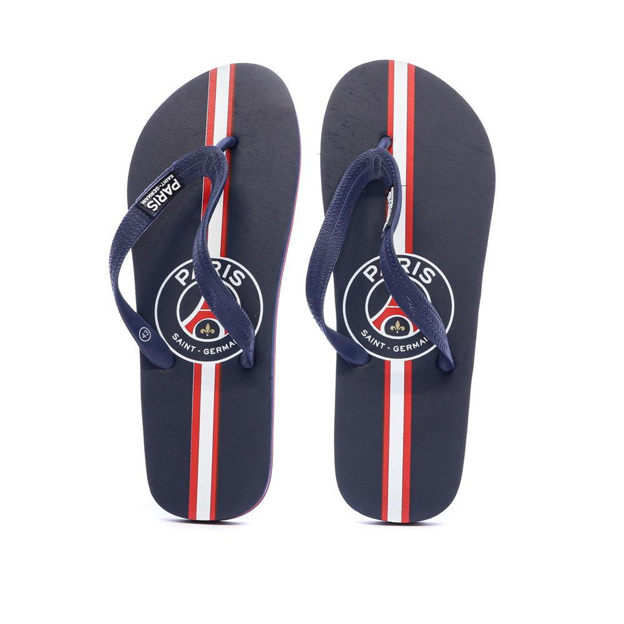 Voir la diapositive 3 : PSG Tongs Marine Homme PSG Ocelot Cn