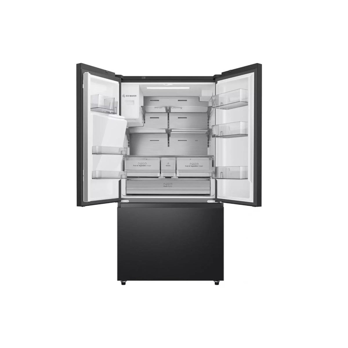 Hisense Réfrigérateur américain 91.4cm 612l ventilé - RF793N4SAFE