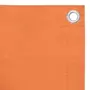 VIDAXL Ecran de balcon Orange 90x400 cm Tissu Oxford