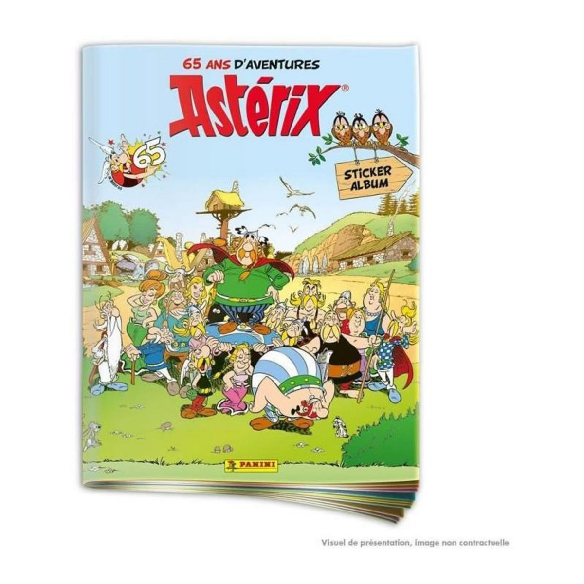 Panini Album - PANINI - Astérix (65eme anniversaire) - 264 stickers, brillants et métal