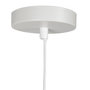 Voir la diapositive 6 : OSTARIA Suspension métal Lys beige blanche