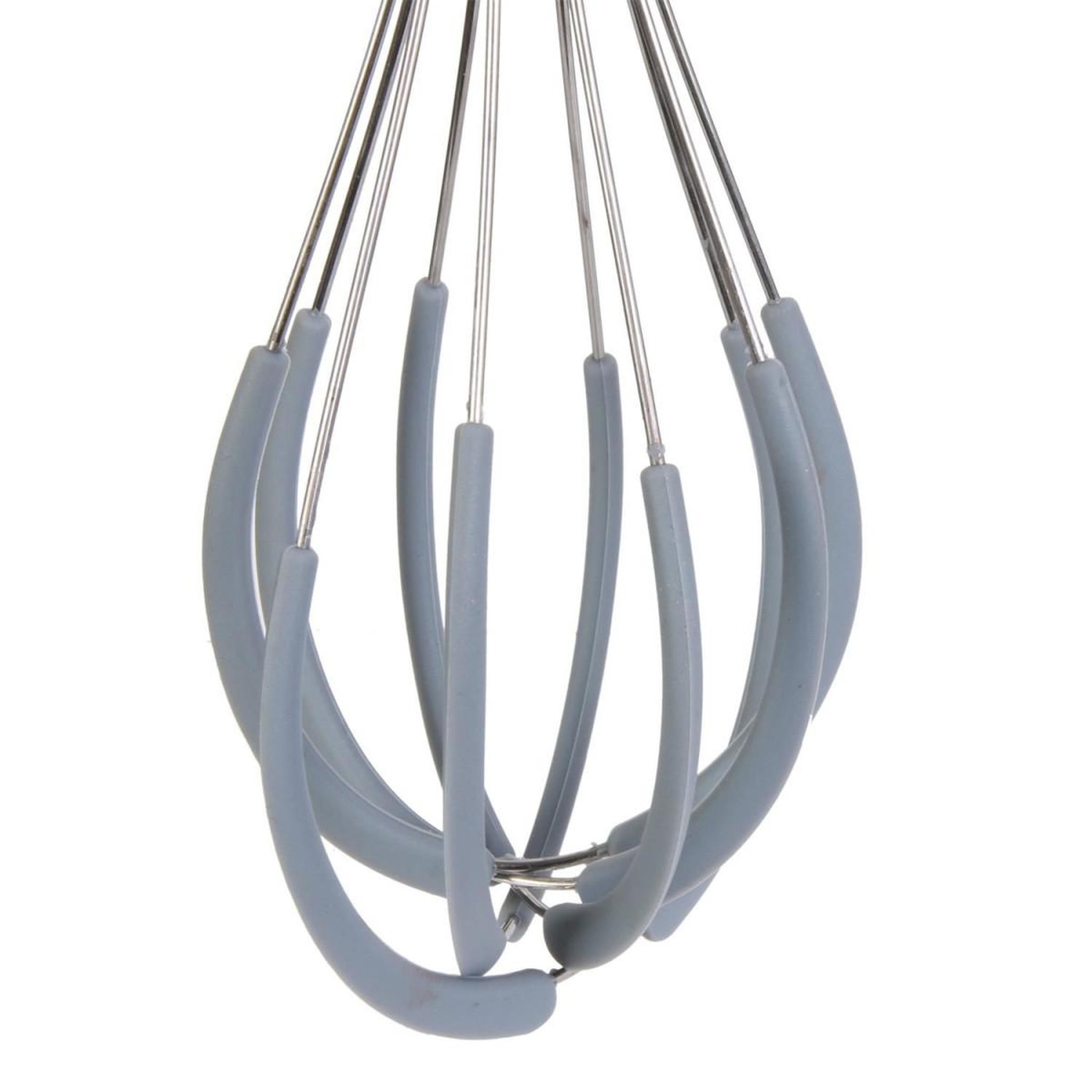 Voir la diapositive 2 : COOK CONCEPT Fouet de cuisine inox & silicone  magic  25cm gris