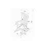 Voir la diapositive 3 : Paris Prix Fauteuil à Bascule en Bois  Rocky  124cm Rose