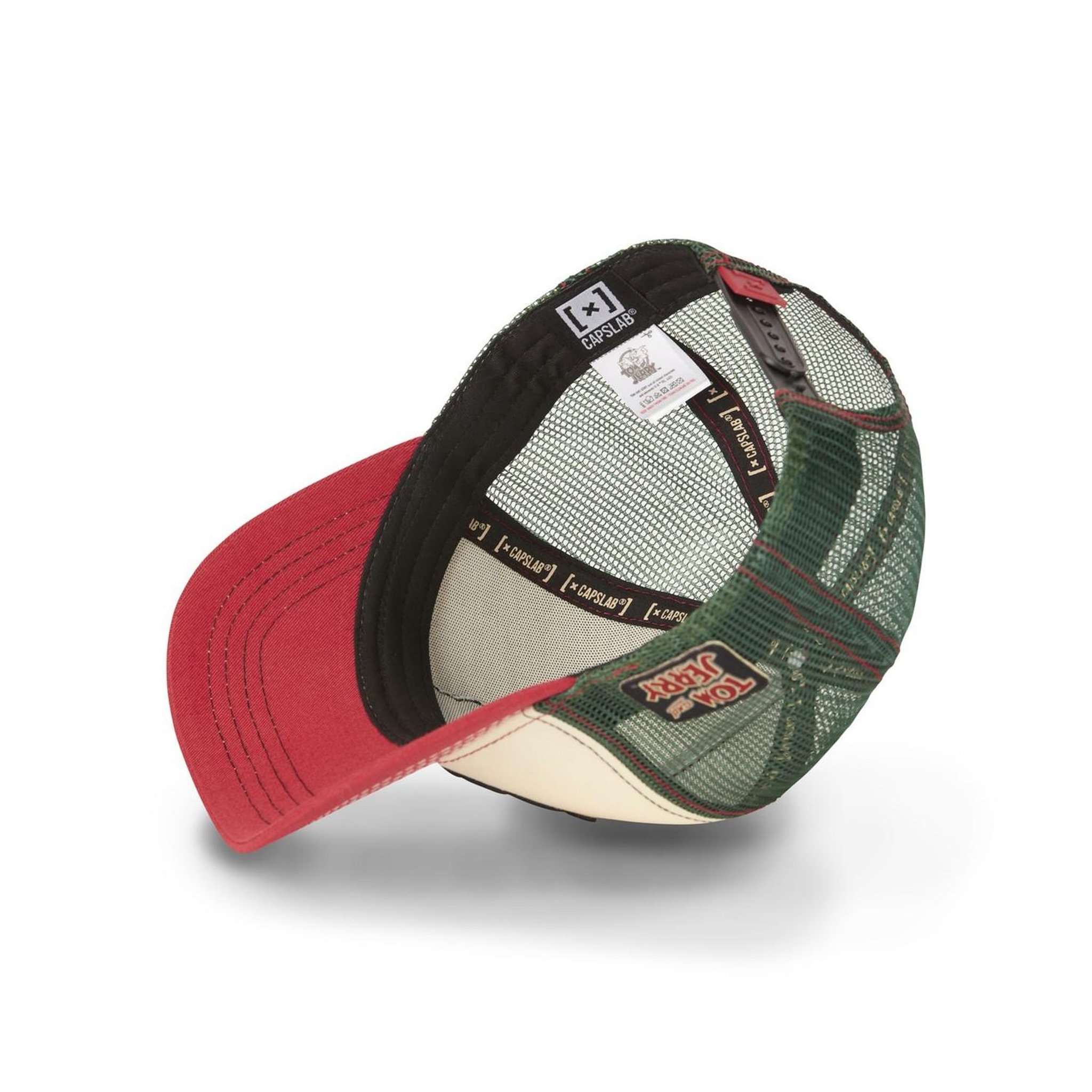 Voir la diapositive 5 : CAPSLAB Casquette Trucker avec filet Tom and Jerry