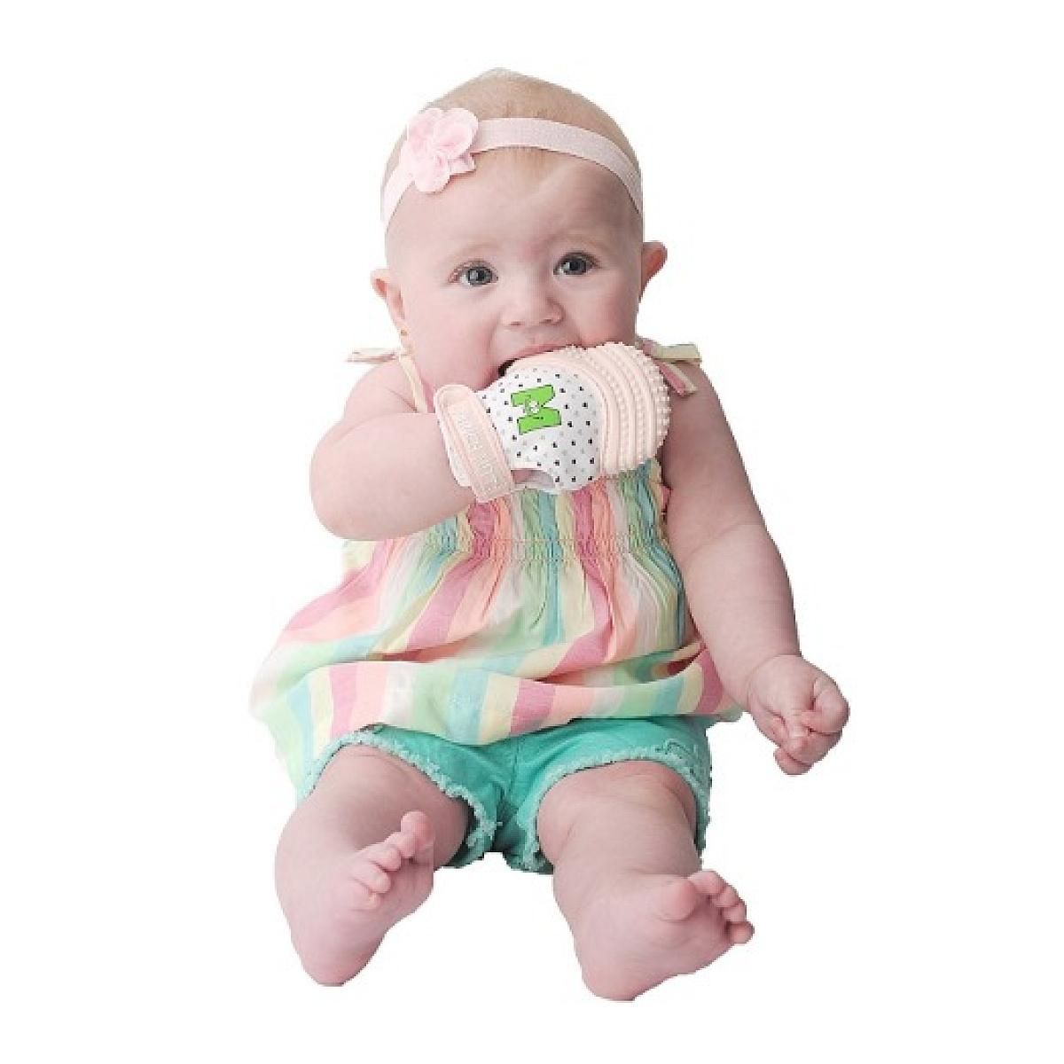 MALARKEY KIDS Mitaine de dentition rose