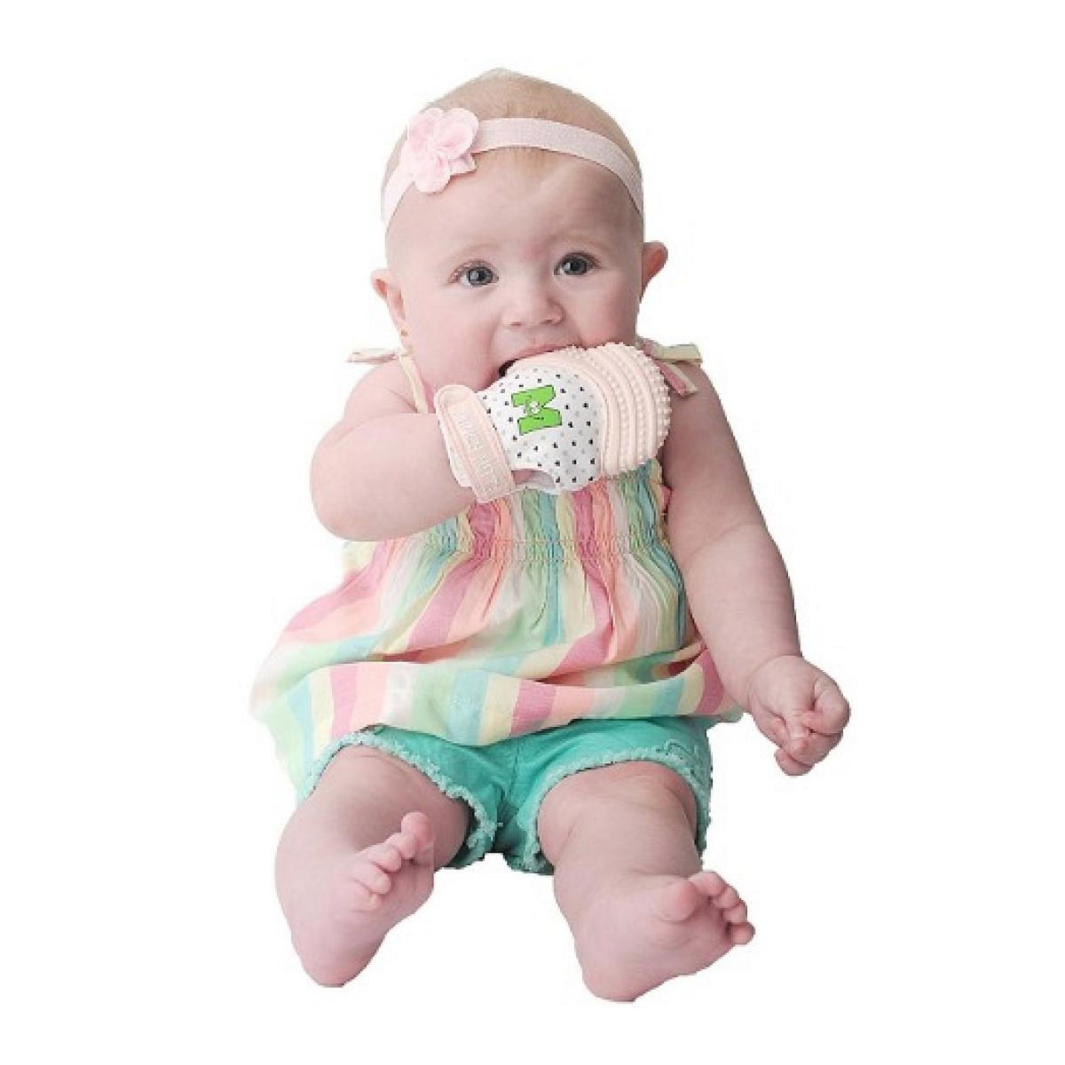 MALARKEY KIDS Mitaine de dentition rose