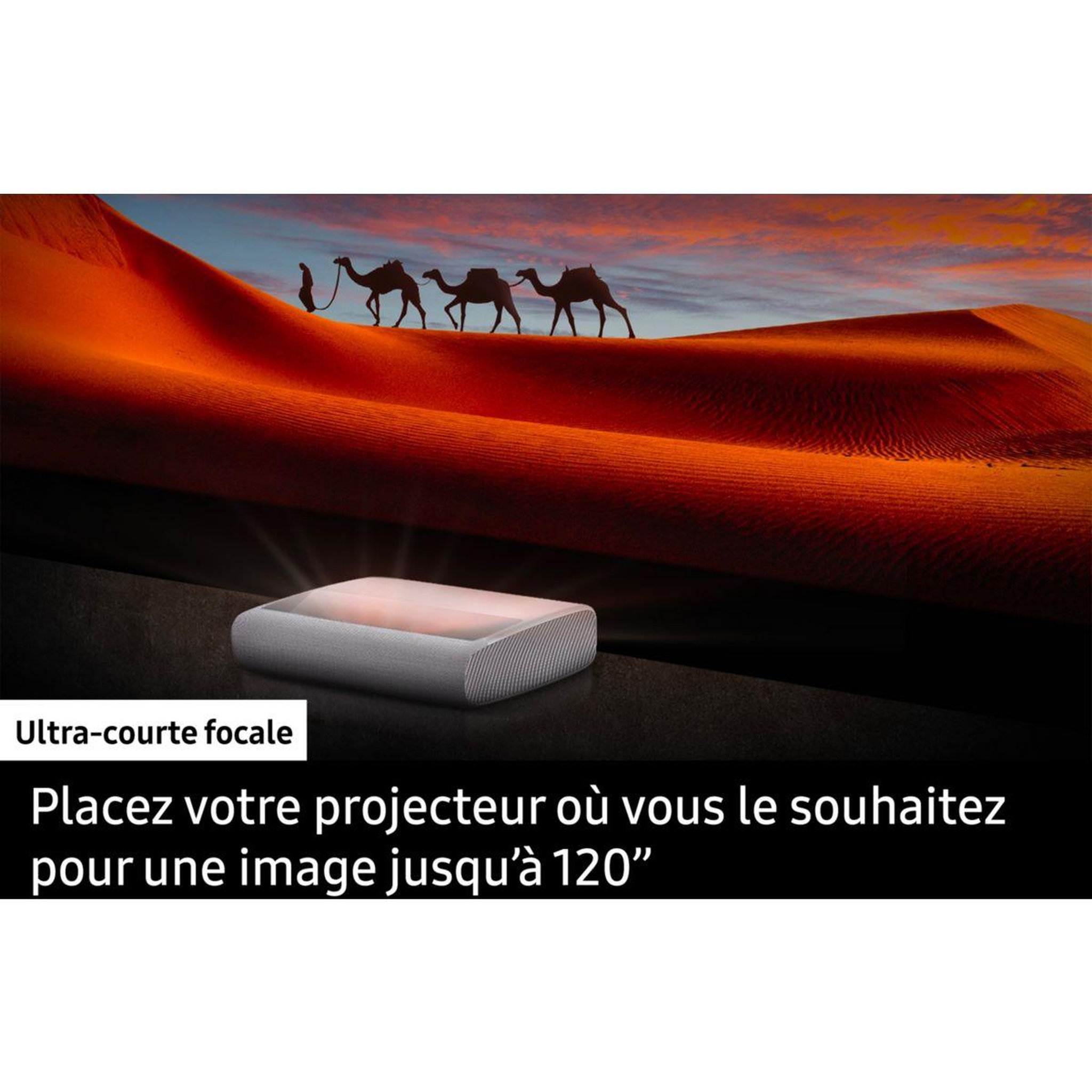 Voir la diapositive 3 : Samsung Vidéoprojecteur home cinéma SP-LSP9T The Premiere