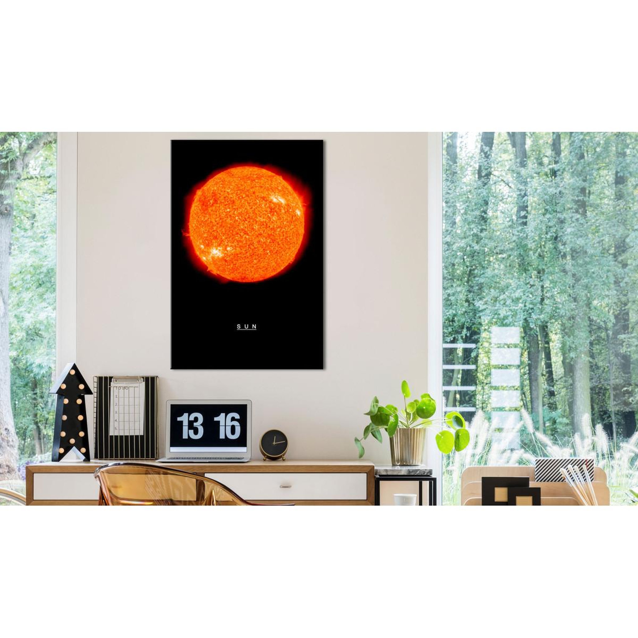 Voir la diapositive 2 : Paris Prix Tableau imprimé  sun