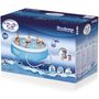 Voir la diapositive 3 : BESTWAY Piscine autoportée gonflable 2,74m x 0,76m -  Ronde