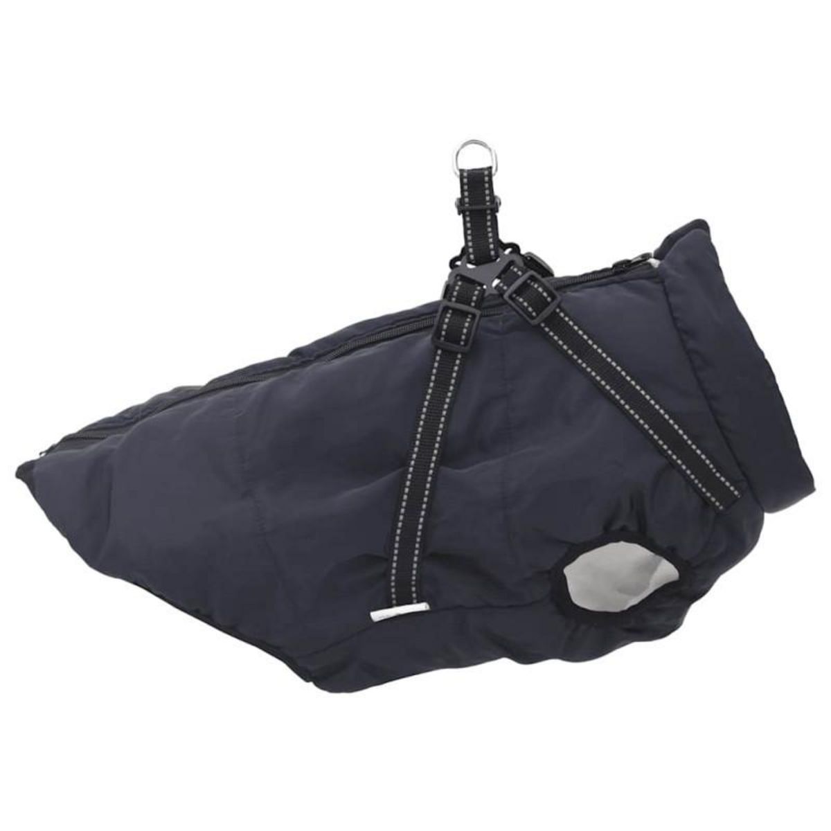 VIDAXL Manteau pour chiens avec harnais imperméable réfléchissant L48