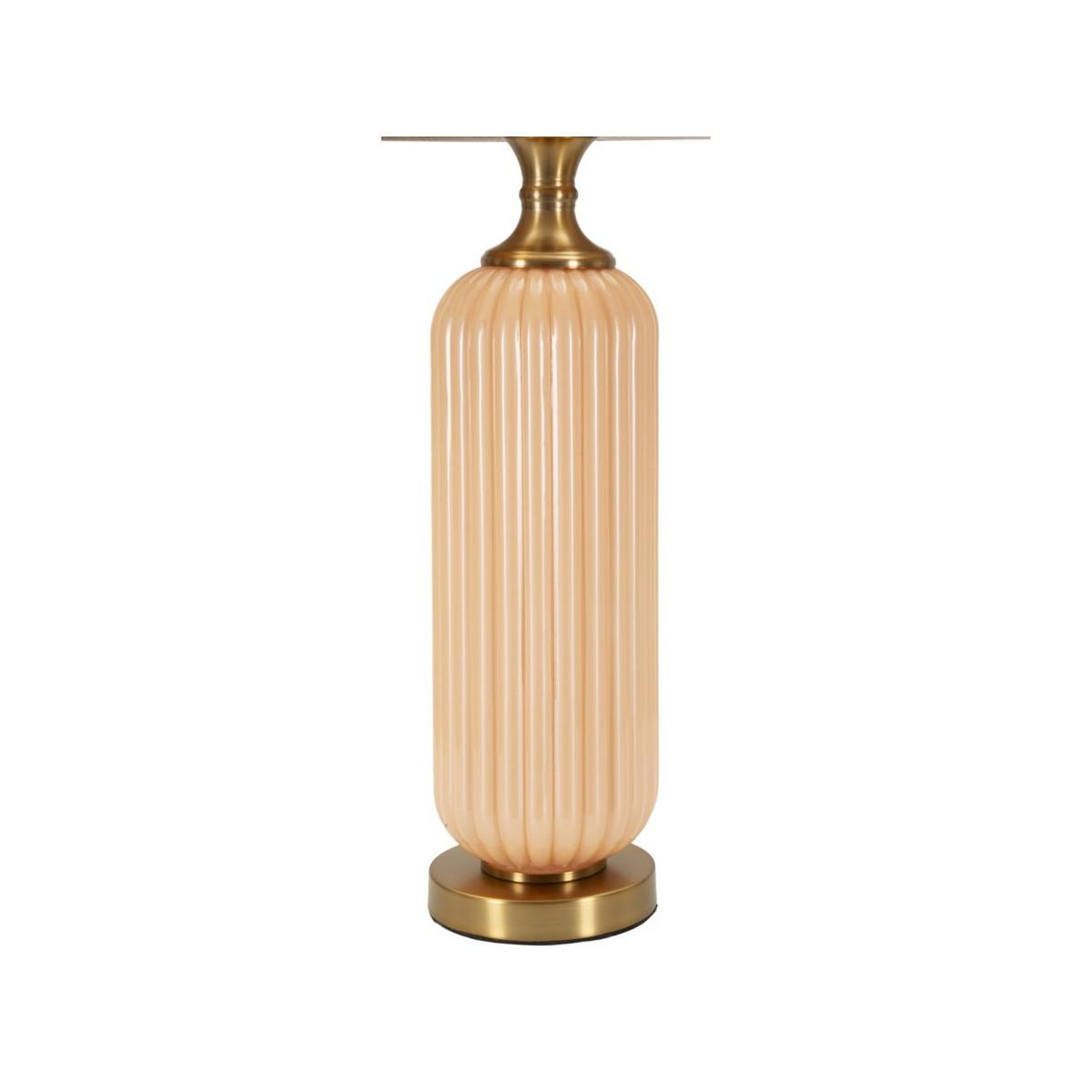 Voir la diapositive 2 : Paris Prix Lampe à poser  perly  64cm perle & or
