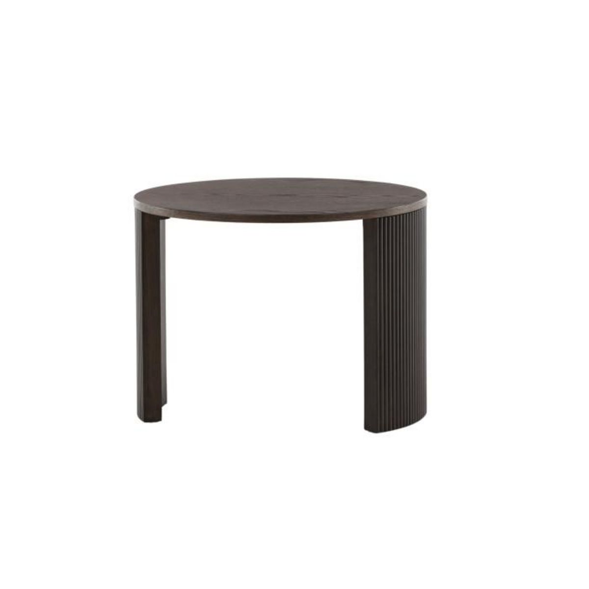 Paris Prix Table Basse Nervurée  Bristol  60cm Marron