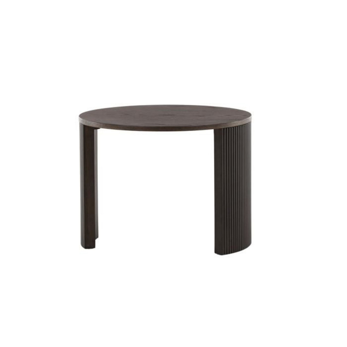 Paris Prix Table Basse Nervurée  Bristol  60cm Marron