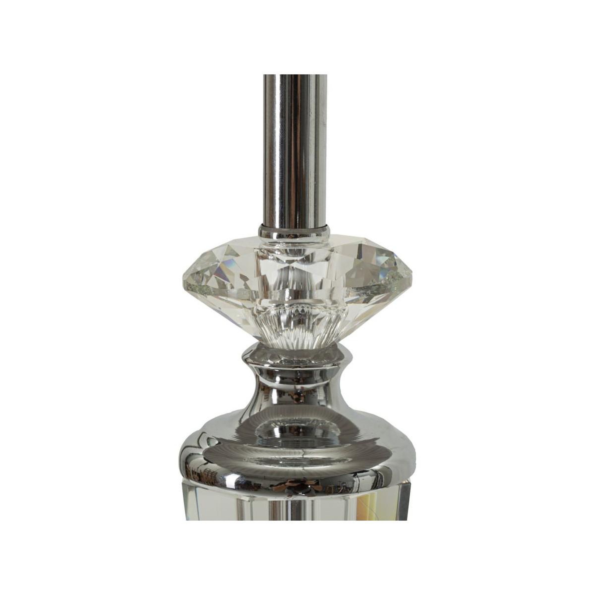 Voir la diapositive 5 : Paris Prix Lampe à poser en métal  tolly  56cm argent