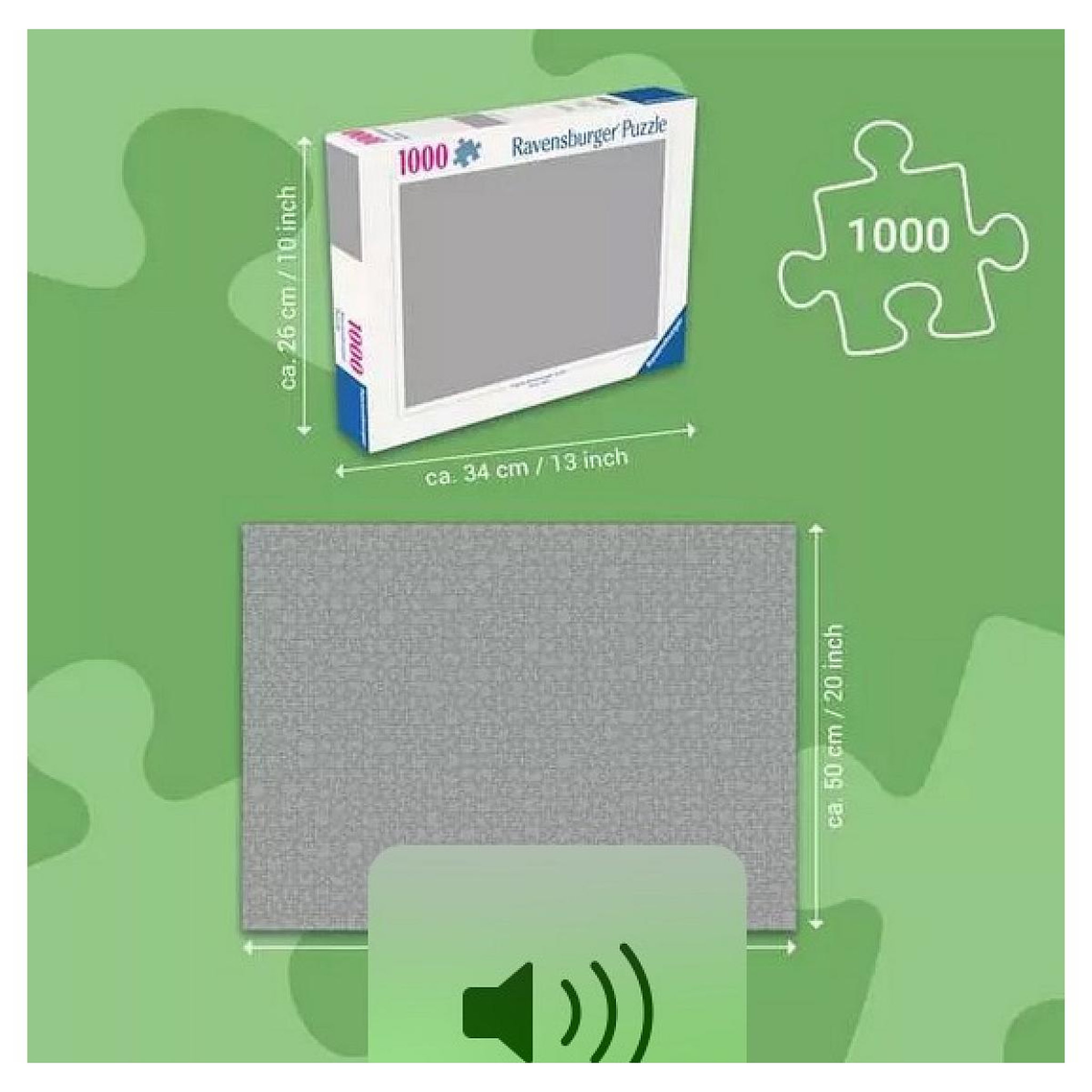 Voir la diapositive 2 : RAVENSBURGER Puzzle 1000 pieces Le Palais de l Alhambra de Grenade