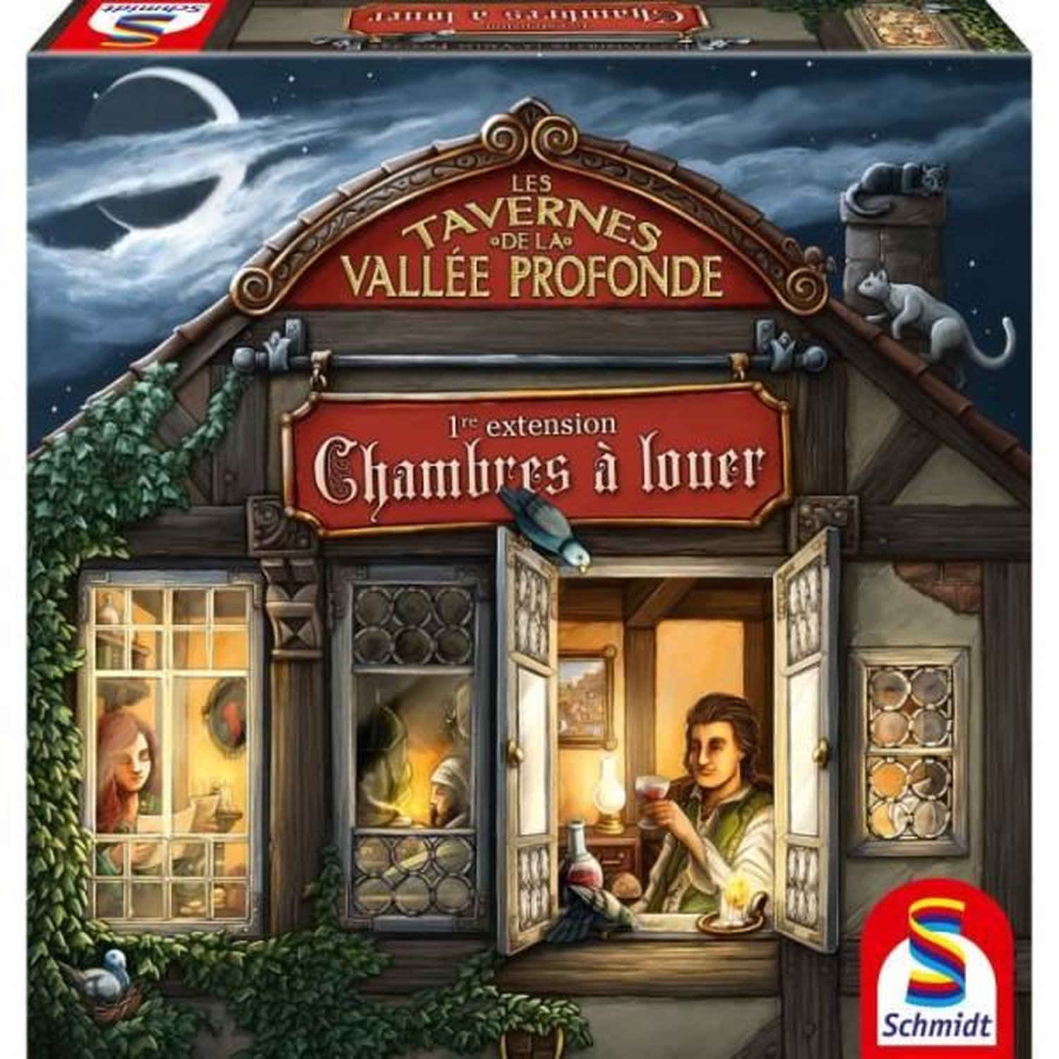 Jeu de Société Tavernes de la Vallée Profonde – Extension SCHMIDT SPIELE 88324 - vue 3