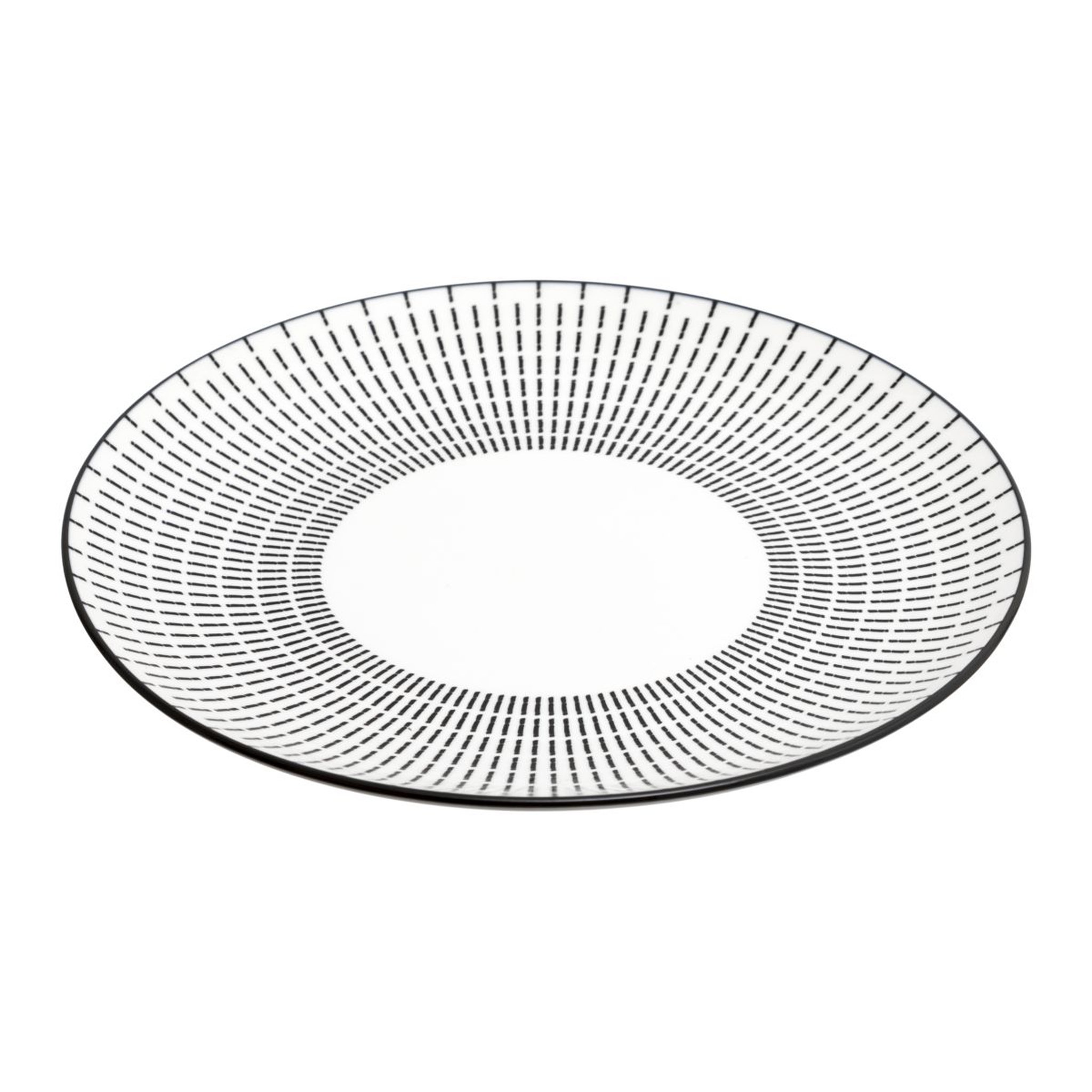 Voir la diapositive 4 : Service 18 pièces LUNIS en porcelaine décoré