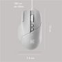 Voir la diapositive 5 : SKILLKORP Souris Gamer Filaire M15 BLANCHE Progress