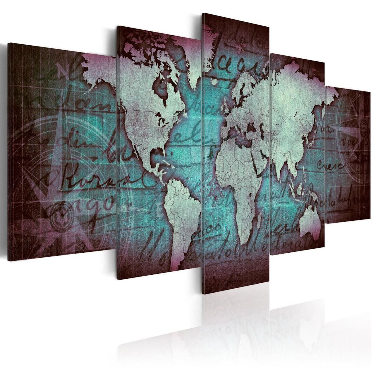 Paris Prix Tableau Imprimé  Sapphire Map