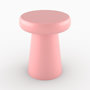 Voir la diapositive 1 : Rendez vous déco Table d'appoint ronde en métal rose D40 cm-Anouk
