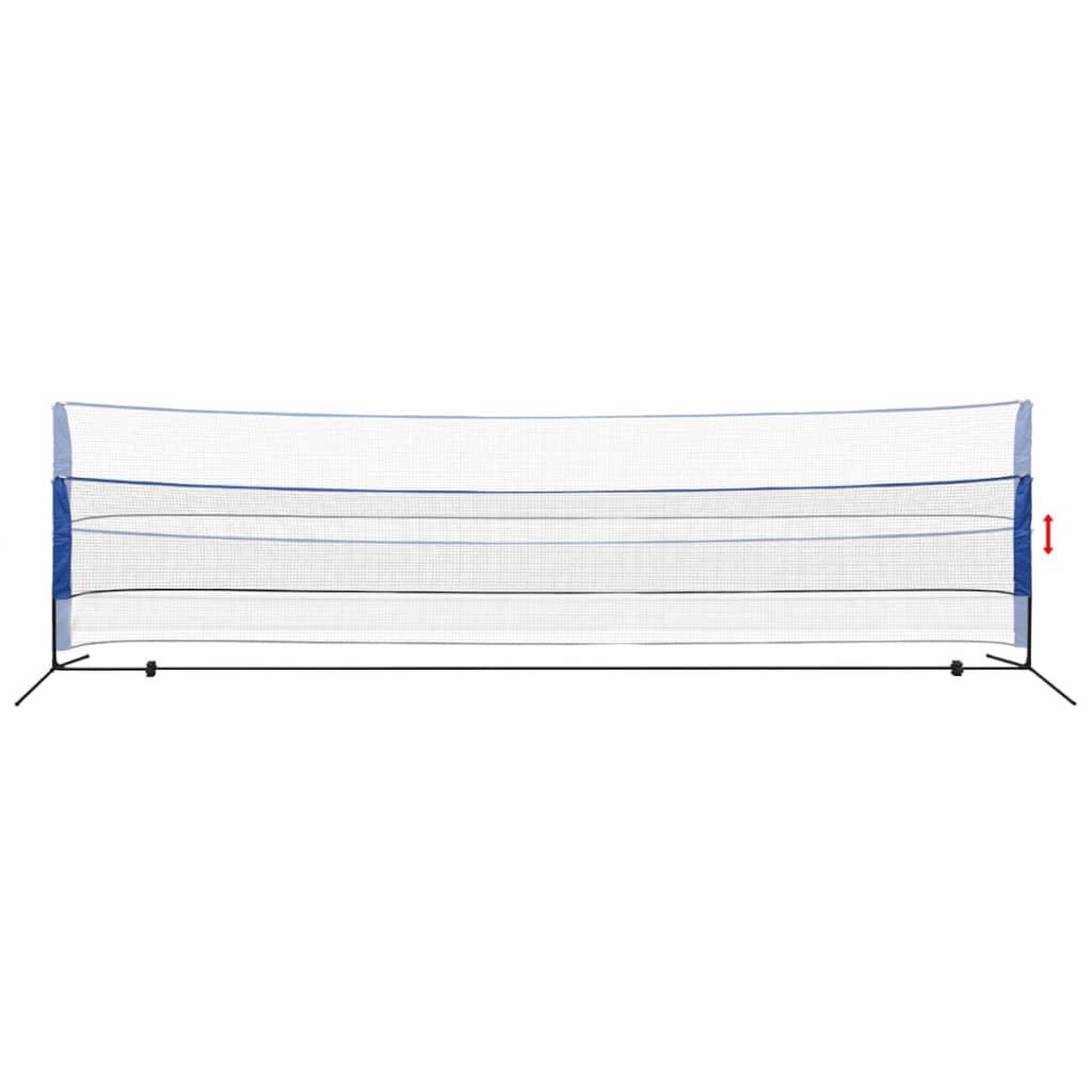 Voir la diapositive 3 : VIDAXL Filet de badminton avec volants 600 x 155 cm