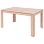 Voir la diapositive 4 : VIDAXL Table et chaises 7 pcs Cuir synthetique Chene Couleur creme