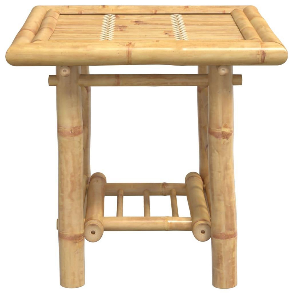 VIDAXL Table d'appoint 45x45x45 cm bambou