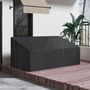 Voir la diapositive 4 : OUTSUNNY Housse canapé exterieur 3 places - housse salon de jardin - dim. 218x111x63/101cm - polyester haute densité noir