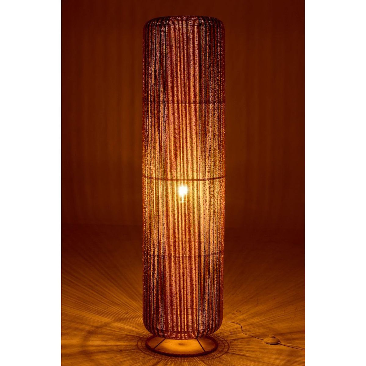 Paris Prix Lampadaire Corde  Chase  138cm Turquoise & Naturel