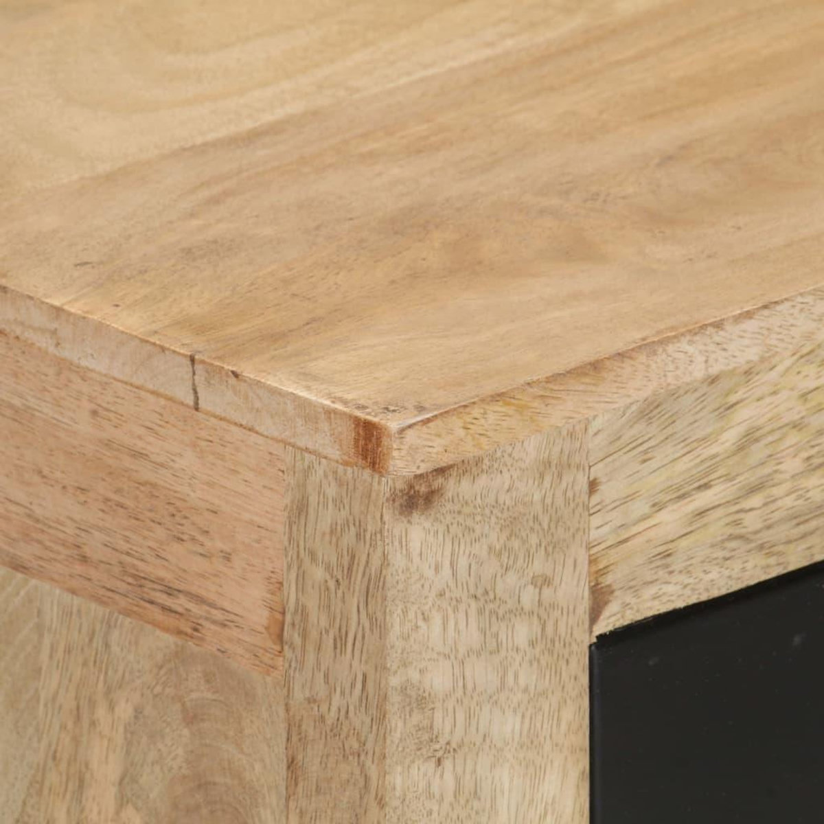 VIDAXL Buffet 60x35x75 cm Bois de manguier massif