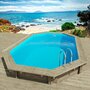 Voir la diapositive 3 : Habitat et Jardin Piscine bois  Florida 145   - 6.57 x 4.57 x 1.44 m + Pompe à chaleur - Puissance 6.1 kW