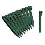 Nature Ancres pour bordure de jardin - PP, vert x10