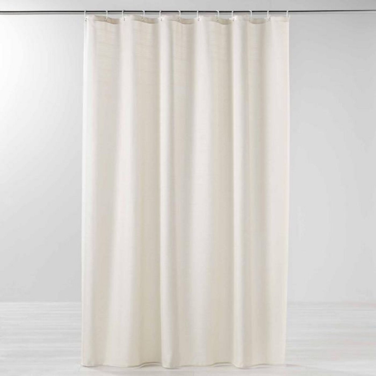 Paris Prix Rideau de Douche Uni  Yaline  180x200cm Naturel