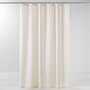 Voir la diapositive 1 : Paris Prix Rideau de Douche Uni  Yaline  180x200cm Naturel