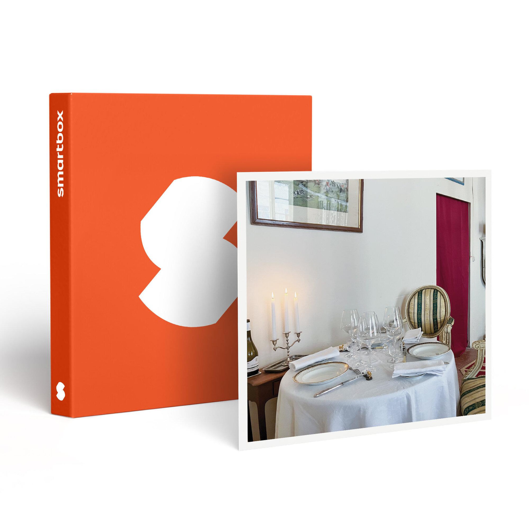 Smartbox Dîner avec accord mets et vins premium et sommelier près d'auxerre - coffret cadeau gastronomie