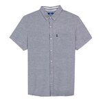 TBS Chemise  chiné Homme TBS CA E. Coloris disponibles : Bleu