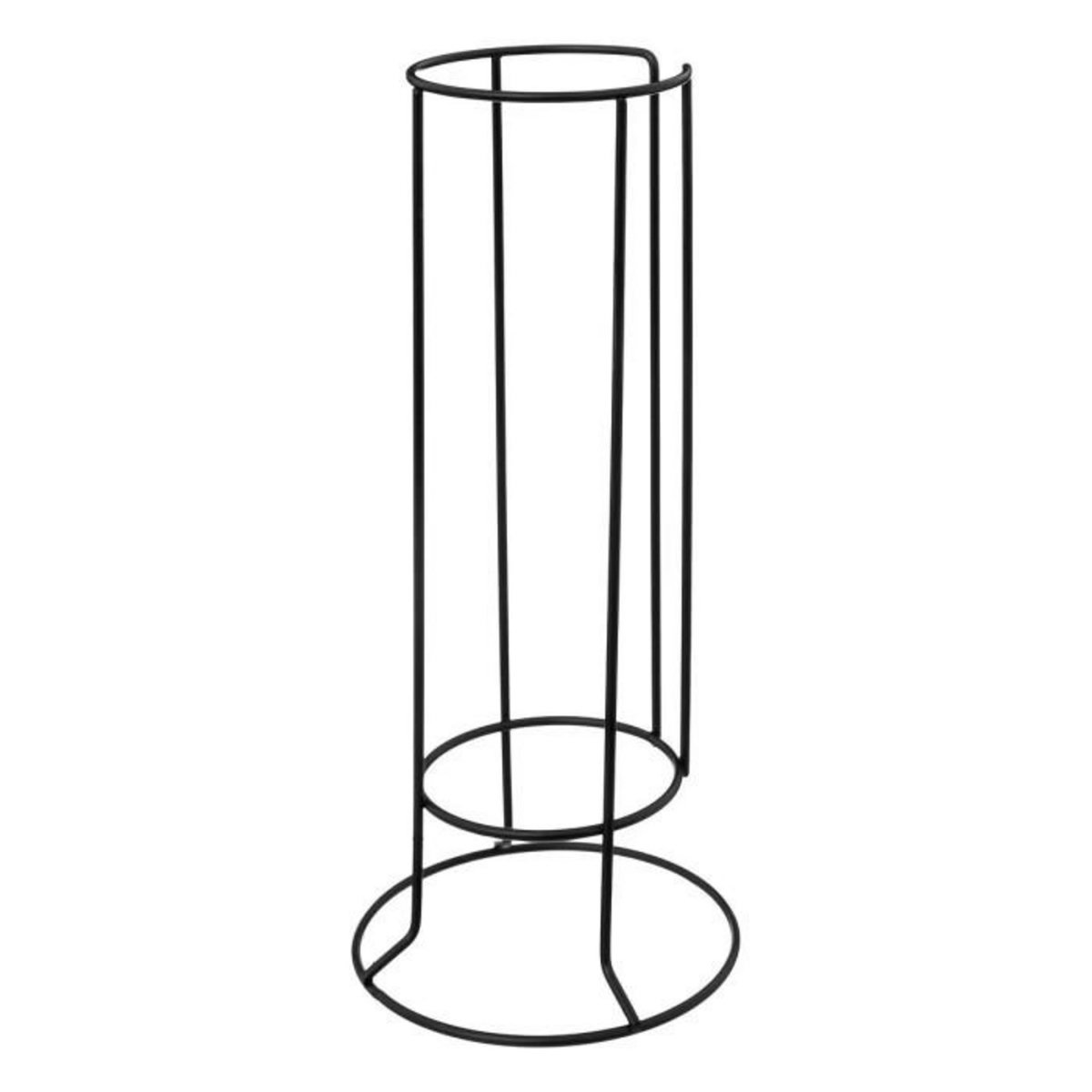 SECRET DE GOURMET Lot de 6 Mugs sur Rack  Ethnik  26cl Noir & Blanc