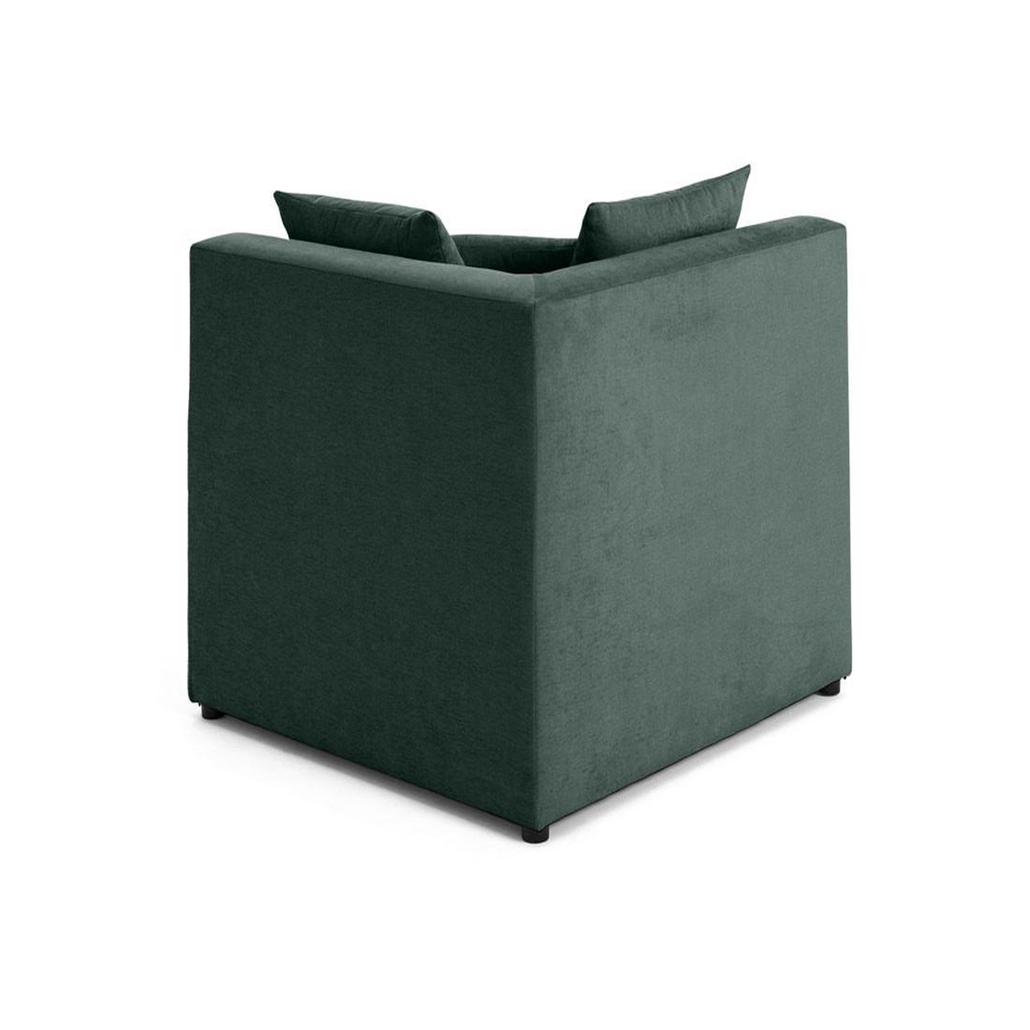 Voir la diapositive 4 : BEST MOBILIER Amalfi - module d'angle réversible - en tissu