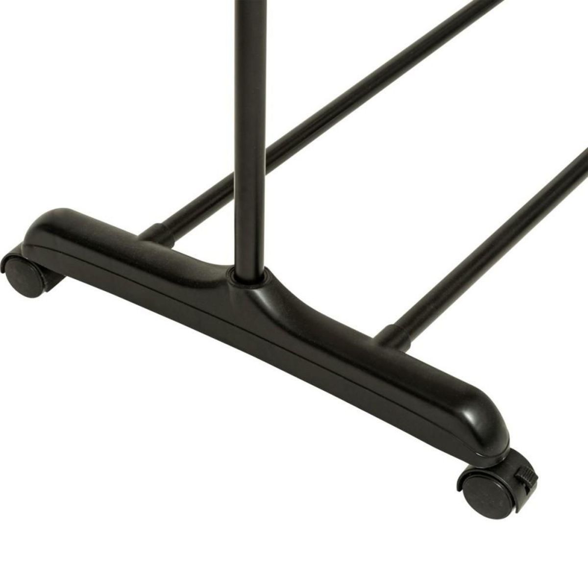 ATMOSPHERA Etendoir à linge à roulettes forme tour noir