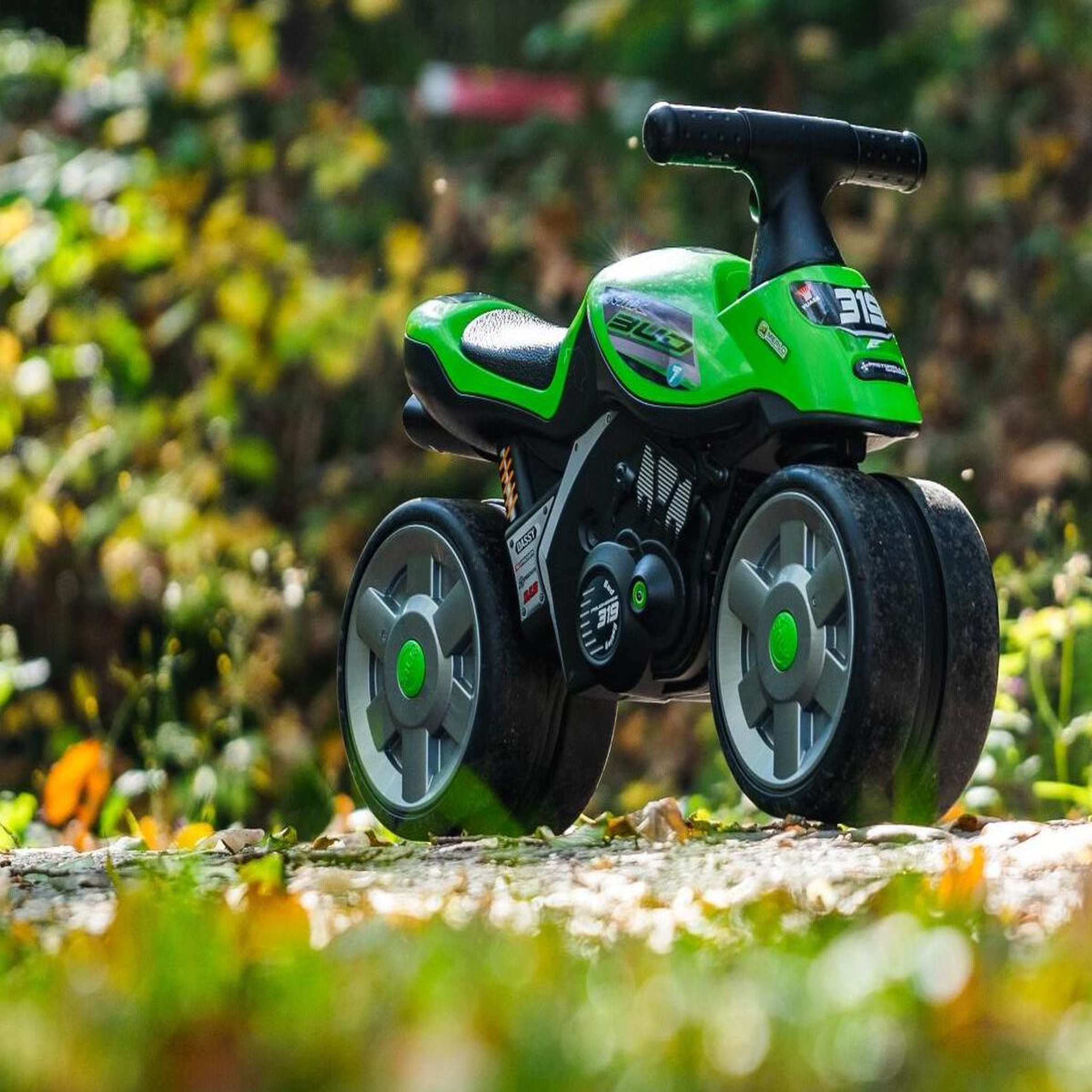 Voir la diapositive 6 : FALK Porteur enfant Moto Team Bud Racing 1 à 3 ans - Falk