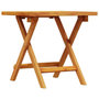 Voir la diapositive 5 : VIDAXL Table d'appoint de jardin 40x40x40 cm bois d acacia massif