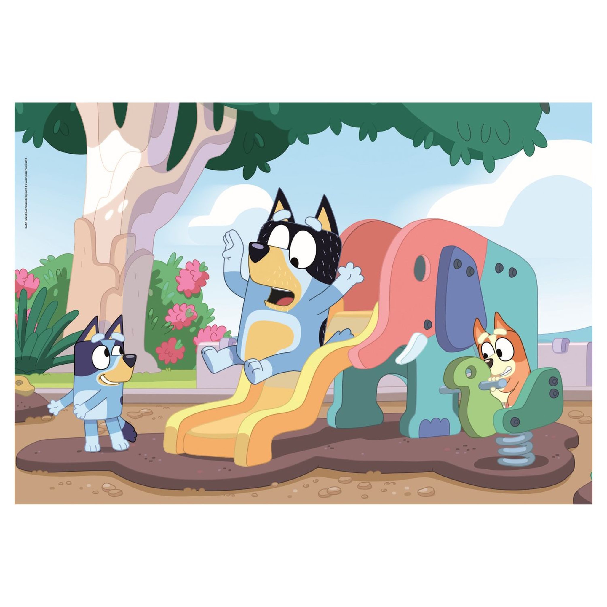 Voir la diapositive 2 : CLEMENTONI Puzzle 104 pièces Bluey