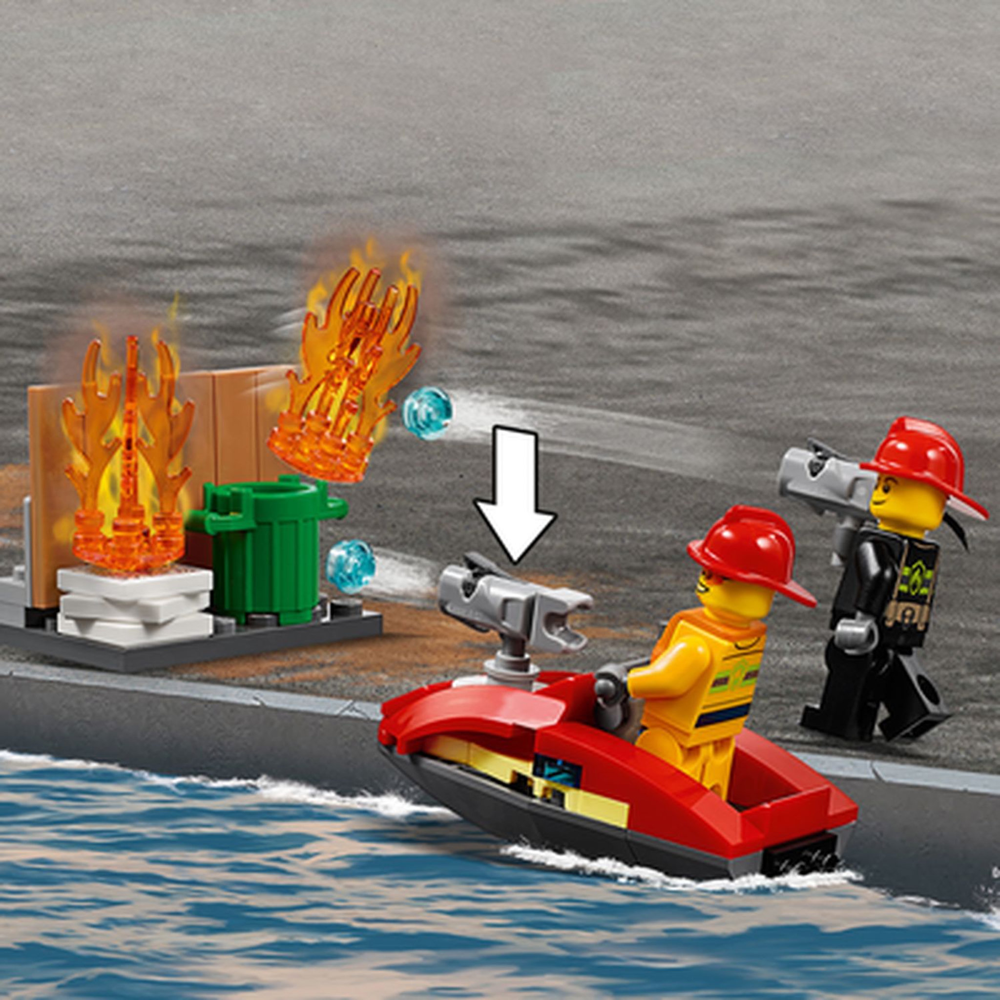 Voir la diapositive 6 : LEGO City 60215 La caserne de pompiers