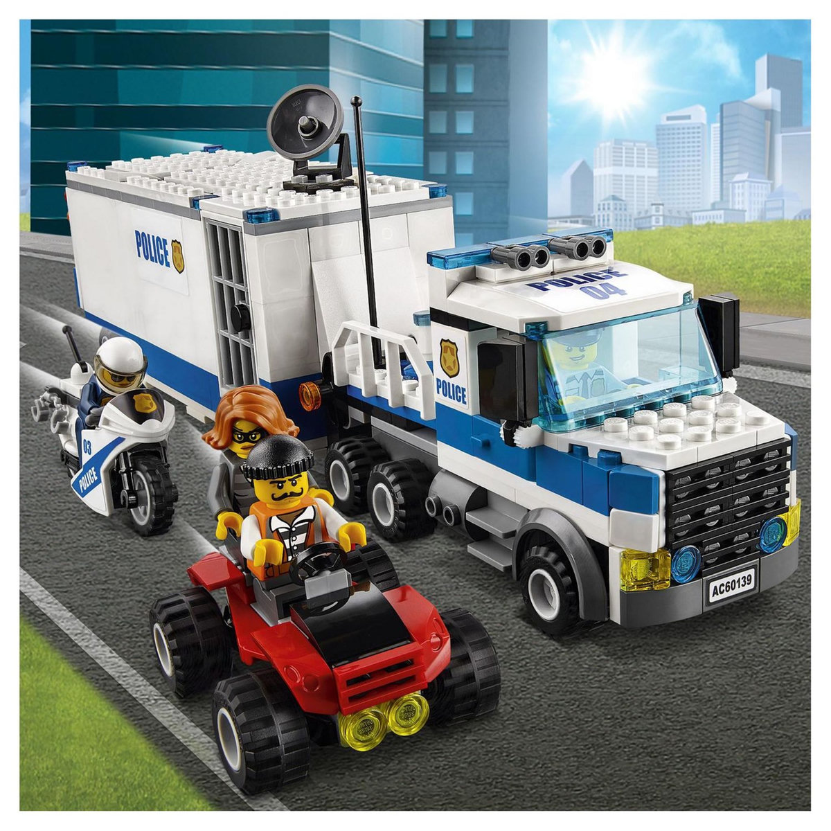 LEGO City 60139 Le poste de commandement mobile