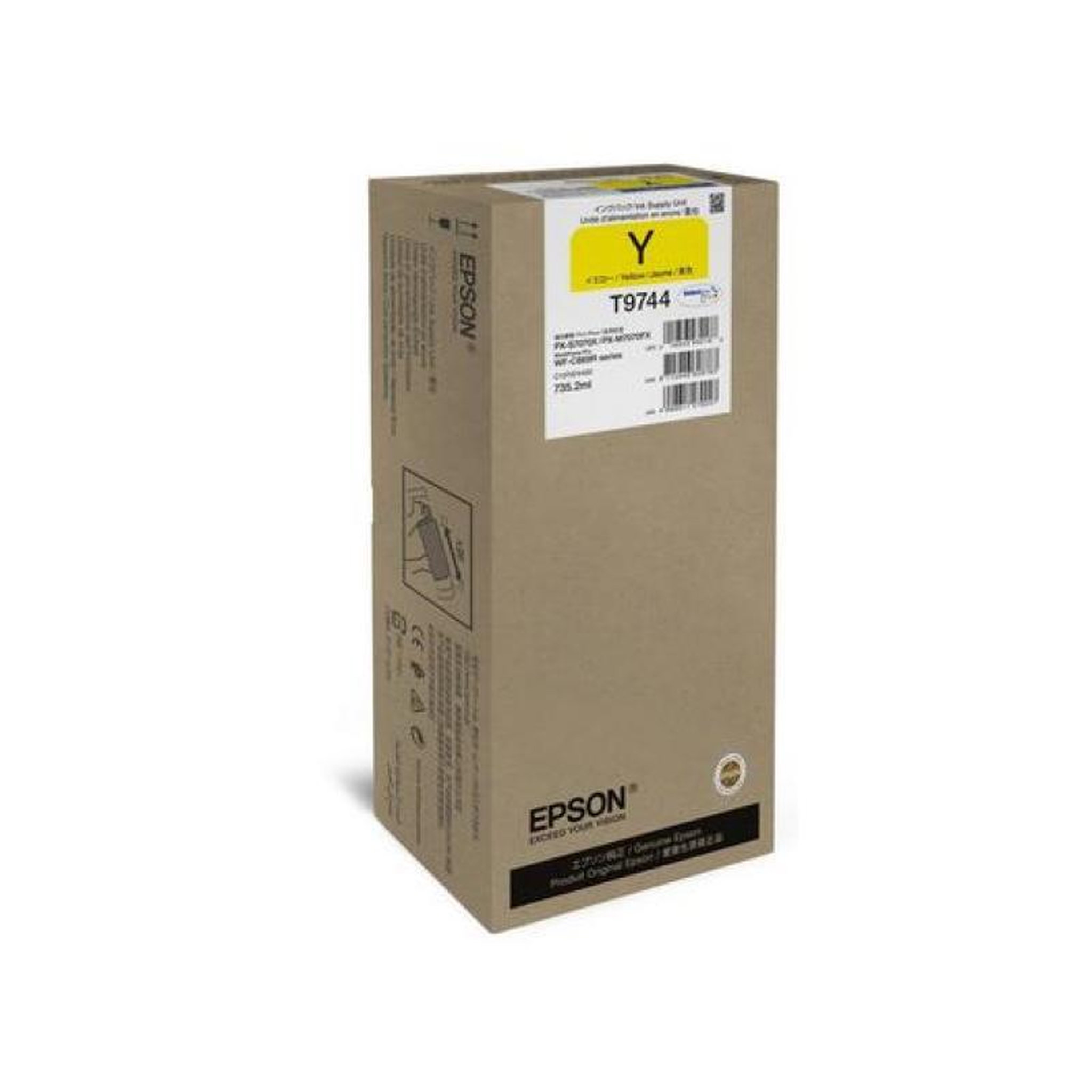 Voir la diapositive 2 : Epson Epson Ink T9744 Yellow Gelb XXL (C13T97440N)