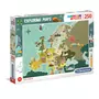 CLEMENTONI Puzzle 250 pièces Exploring Maps : Europe - Monuments et Merveilles