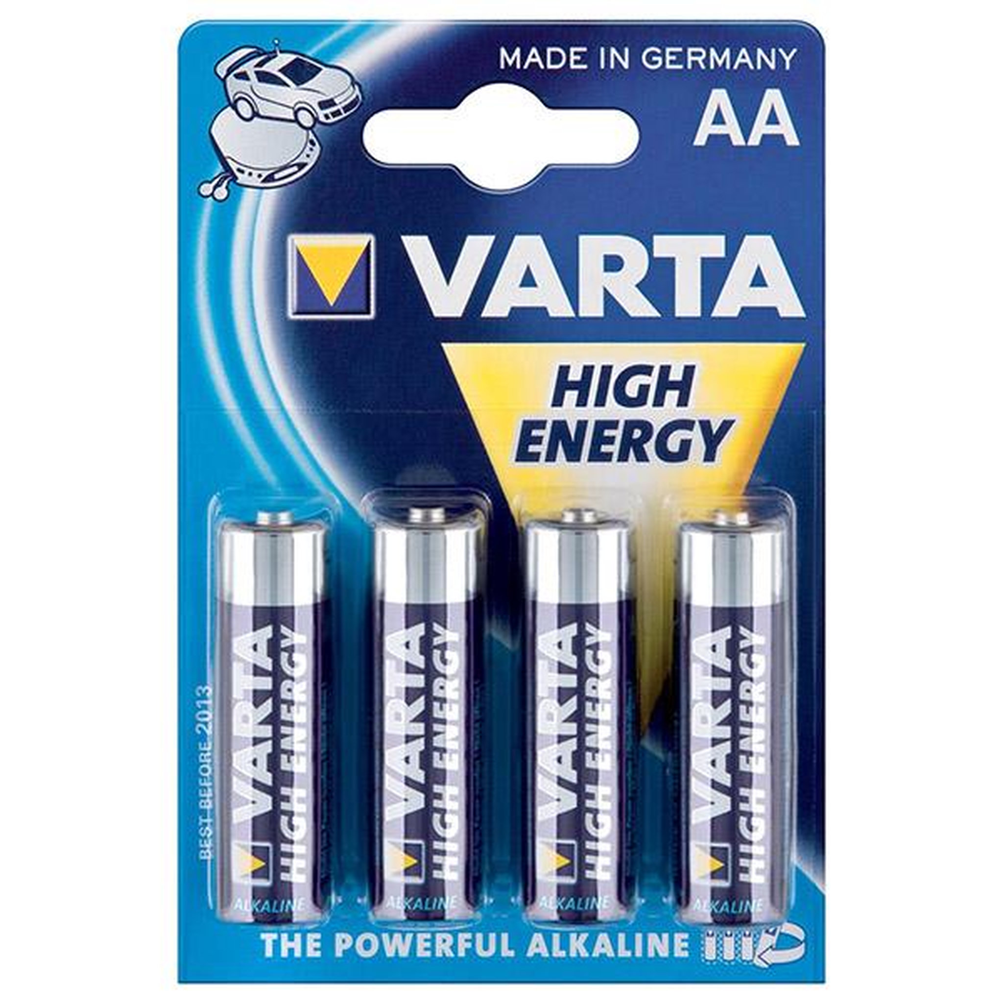 Varta Lot de 4 piles type lr6 1.5 volts - 4906121414