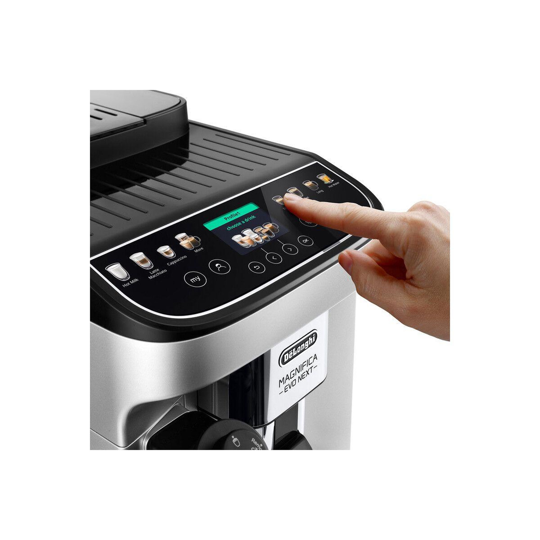 Voir la diapositive 5 : DELONGHI Expresso broyeur ecam310.80.sb magnifica evo next argent