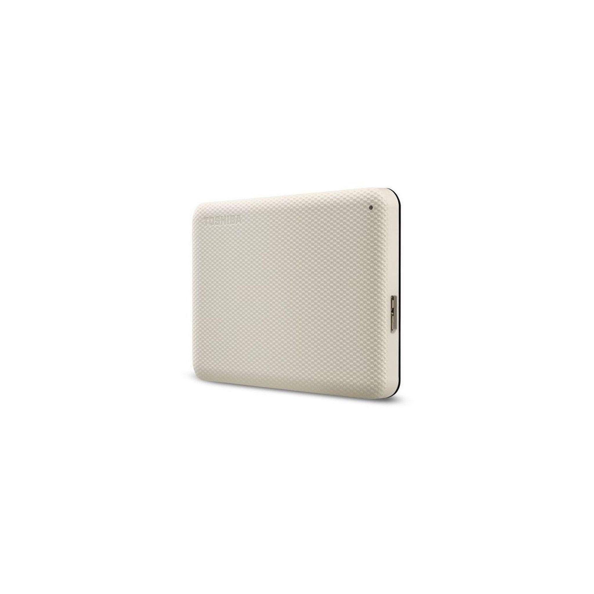 Voir la diapositive 3 : Toshiba Disque dur externe 1to canvio advance beige