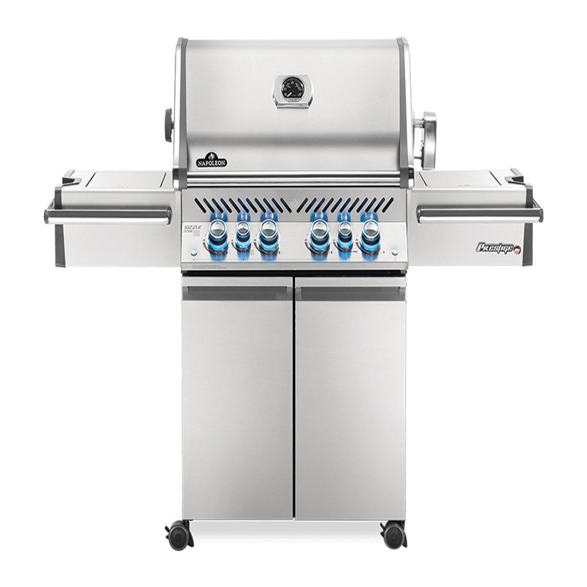 Voir la diapositive 1 : NAPOLEON Barbecue à gaz Prestige Pro 500 SIB inox 4 brûleurs + Sizzle Zone + brûleur arrière - Napoleon
